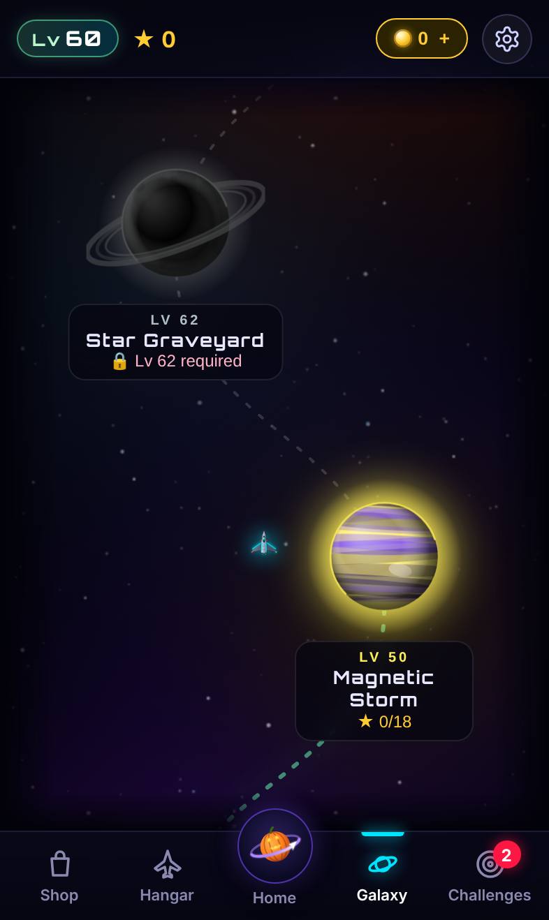 The galaxy map
